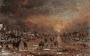 NEER, Aert van der Sports on a Frozen River g oil painting picture wholesale
